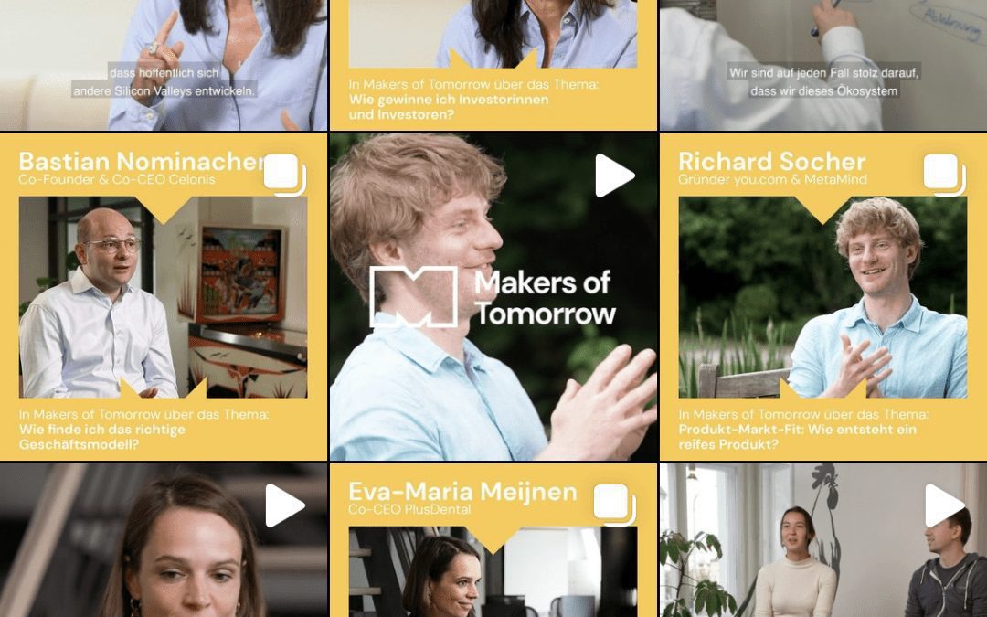 GERMANTECH verwaltet die “Makers of Tomorrow” Social Media Kanäle